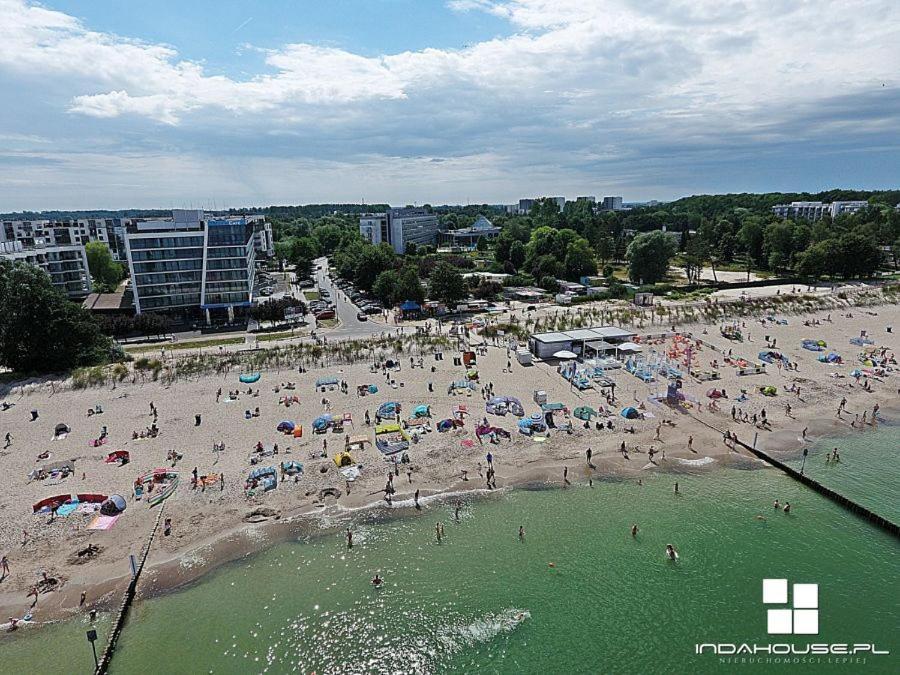 Apartamentyprzymorzu Marine***** Apartament Dwupoziomowy Z Widokiem Na Morze Kolobrzeg Exterior photo