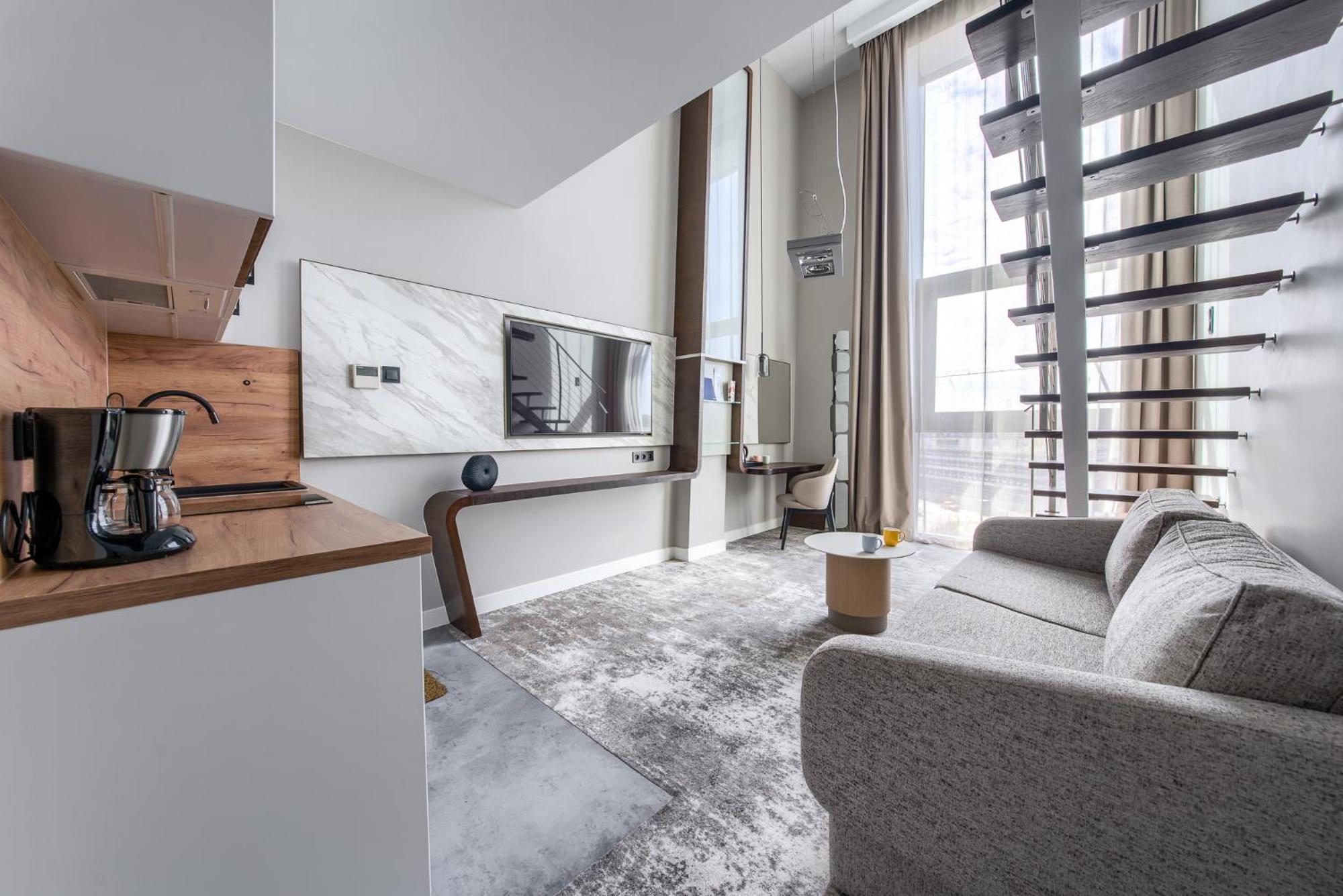 Apartamentyprzymorzu Marine***** Apartament Dwupoziomowy Z Widokiem Na Morze Kolobrzeg Exterior photo